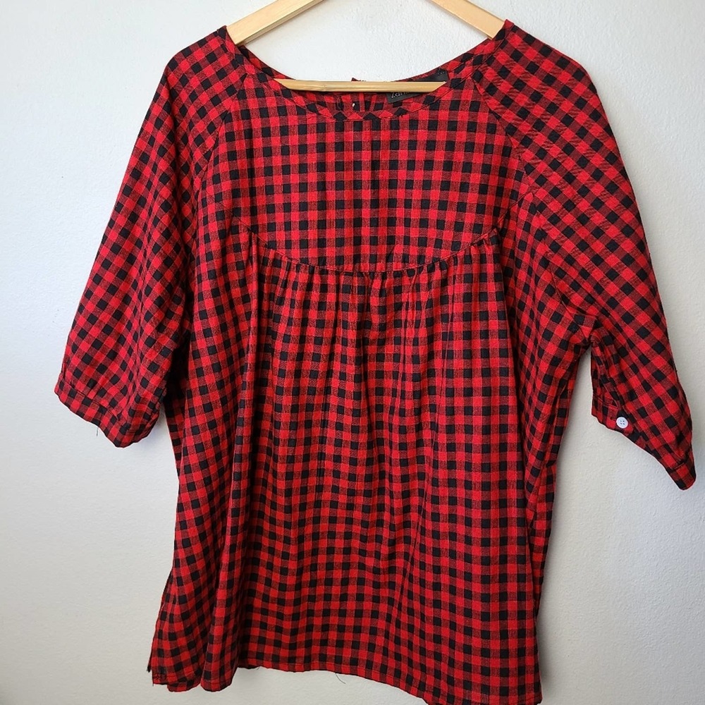 ZANZEA | PLAID BLOUSE | SIZE XXXL - Picture 2 of 14
